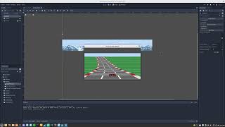 Pseudo3d Racer Godot Prototype - Hill and Curves are working