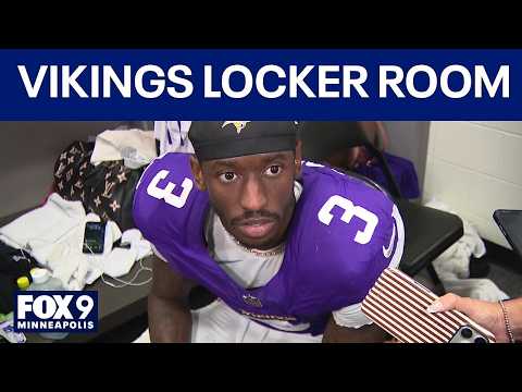 Vikings locker room reacts after 23-16 win over Buccaneers, 3-0 start