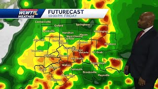 Strong storms moving toward Greater Cincinnati Friday night