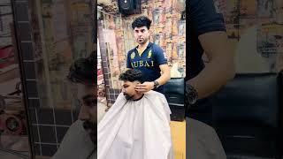 "Unleash Your Inner Titan with Flo Cuts' Legendary Mid Taper Mullet"