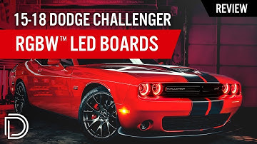 2015+ Dodge Challenger RGBW™ DRL LED Boards By Diode Dynamics