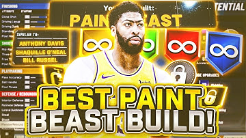 MOST OVERPOWERED PAINT BEAST BUILD IN NBA 2K20!NEW UNSTOPPABLE BIG MAN BUILD!
