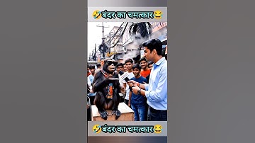 Monkey Vlog Part 10 #aivideo #ai #monkey #vlog #aivideokaisebanaye #shorts #monkeyvlog #souravjoshi