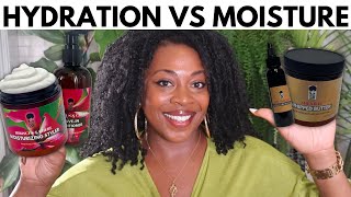Hydration vs Moisture| Why Your Natural Hair Is Always Dry and Not Growing screenshot 3