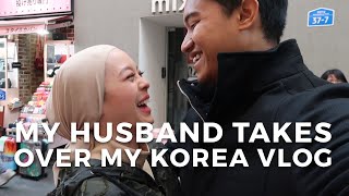 My Husband Takes Over My Korea Vlog | Vivy Yusof
