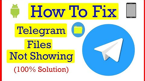 How to Fix Telegram Files Not showing problem in file manager Android Mobile Tamil | Thilak Tech