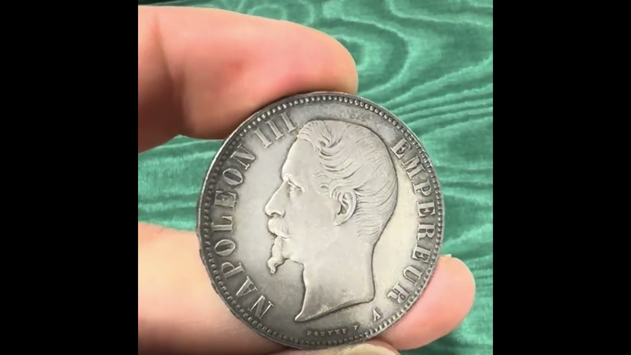 Lot 403 Napoleon III 5francs 1858 Paris  