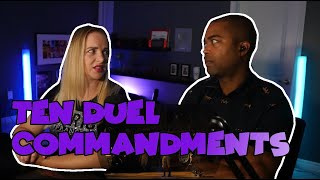 Couple React to Hamilton theatrical performance - Ten Duel Commandments Jane and JV BLIND REACTION 🎵
