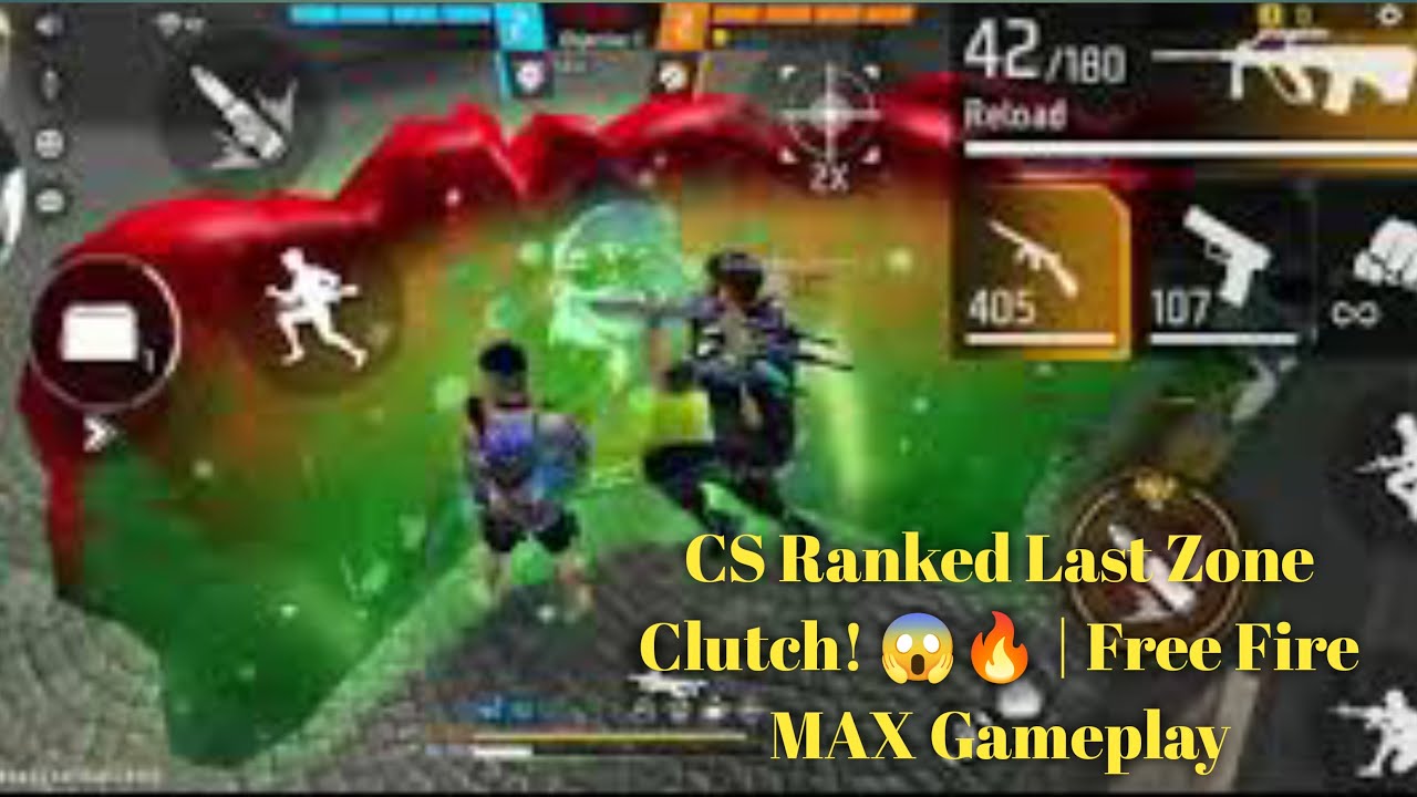 CS Ranked Last Zone Clutch! 😱🔥 | Free Fire MAX Gameplay - YouTube