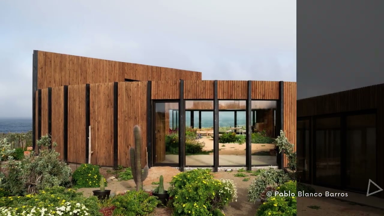 Casa la Chinita, una vivienda única en Huentelauquén(Chile).