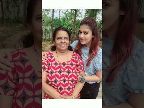 Nayanthara with mother 💕 cute WhatsApp status ♥️#shorts #ytshorts #viralshorts #trending #latest