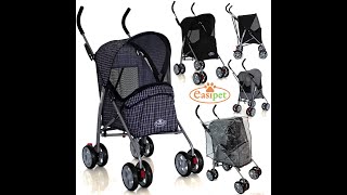 Easipet folding pet stroller