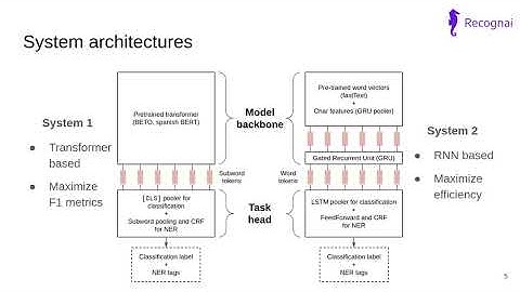 NAACL 2021 - ProfNER [NLP System]: Recognai team on optimizing transformers and word vectors