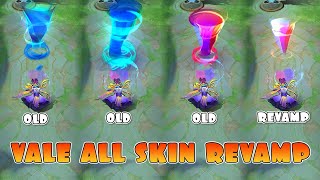 Vale All Skin Revamp VS OLD Skill Effect Comparison