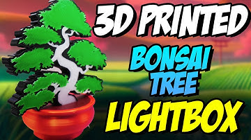 My First 3D Printed Lightbox Design - Printed With Bambu Lab A1