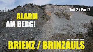 ALARM AM BERG! - Brienz / Brinzauls GR - EVAKUATION - Leben mit dem Berg - Gefahr und Schönheit