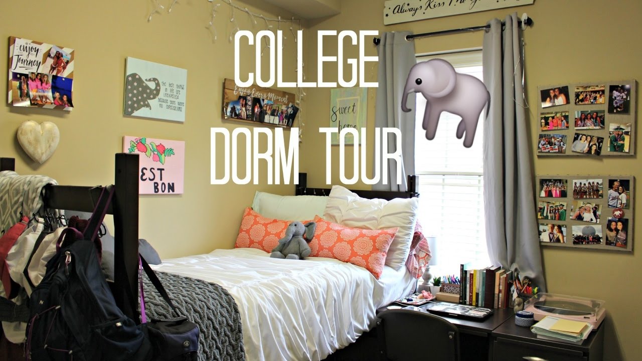 alabama dorm tour