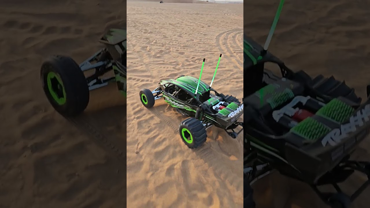 Песчаная машина Traxxas Funco в зеленом цвете!! 💚 