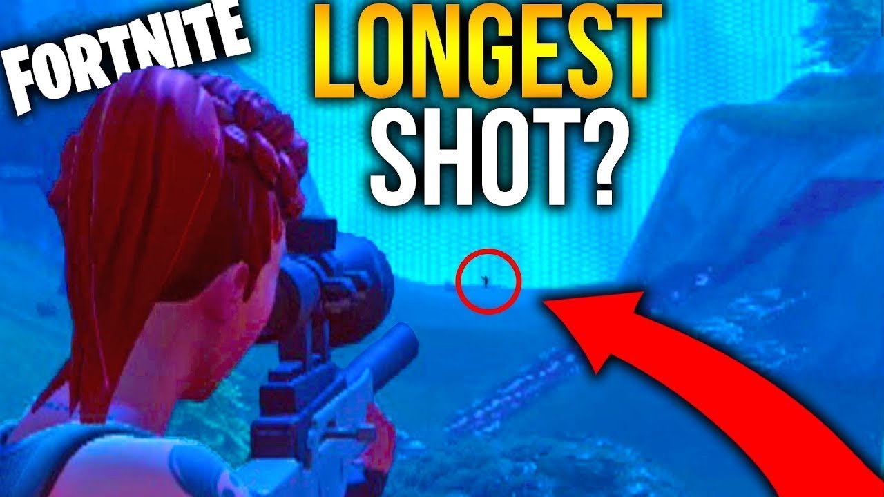 THE LONGEST SHOT ON FORTNITE EVER ! (389m) ! - THE LONGEST SHOT ON FORTNITE EVER ! (389m) !