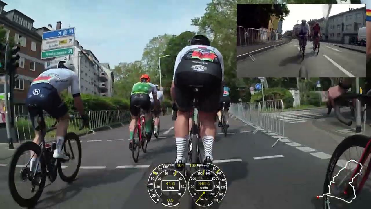 Rund um Köln 2023 Velodom 70 - 1. Startblock Jedermann ganzes Rennen