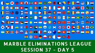 210 Countries Elimination Marble Race League - Session 37 - Day 5 of 10