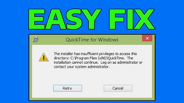 How To Fix Can’t Install QuickTime in Windows
