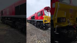 Class 44 (D8/44008) and class 66. #trains #diesellocomotive #railway #heritagerailway #travel
