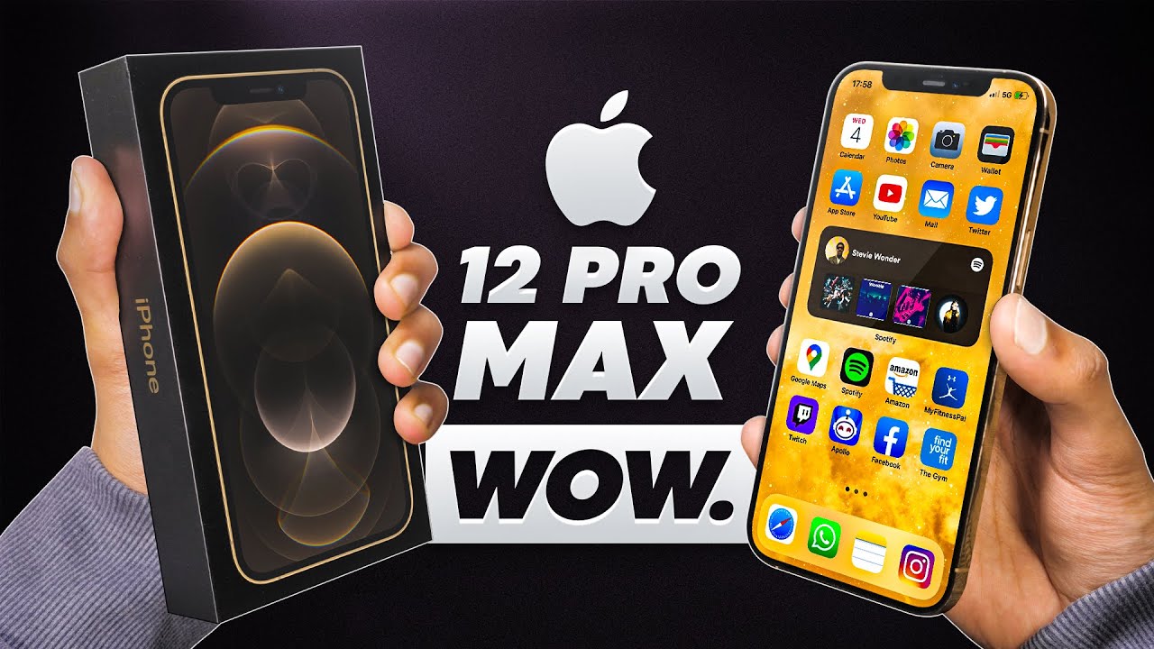 iPhone 12 Pro Max Unboxing  amp  Review 