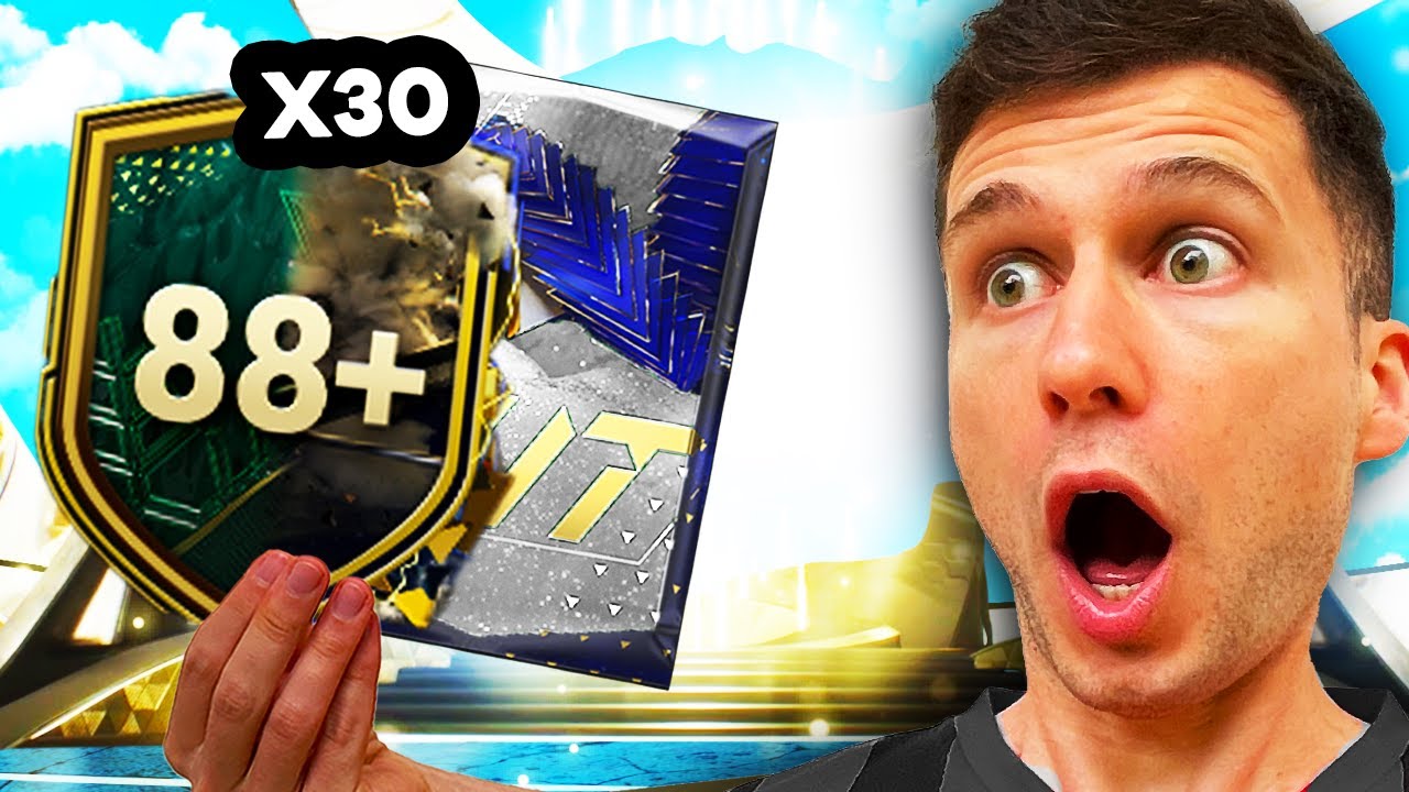 x30 PP ICON E PACK GARANTIA ICON 🔥 VEIO JOGADOR QUE VALE MAIS DE 5 MILHÕES 🤑🤑 EA FC 24 ULTIMATE TEAM