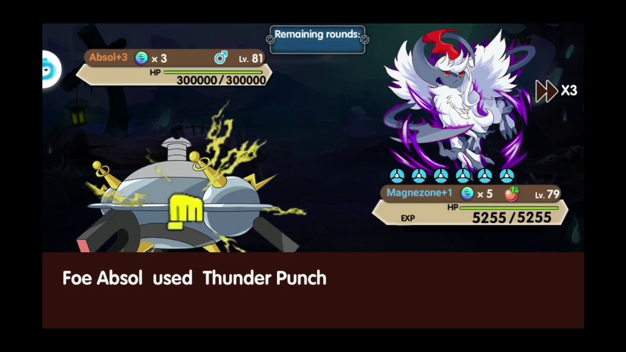 Pocket Story Short Kill - Guild Boss Mega Absol
