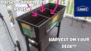 Polymer Outdoor Products 32.25 W x 14.5-in L x 31.1 H Elevated Brown Resin Raised Garden Bed REVIEW!