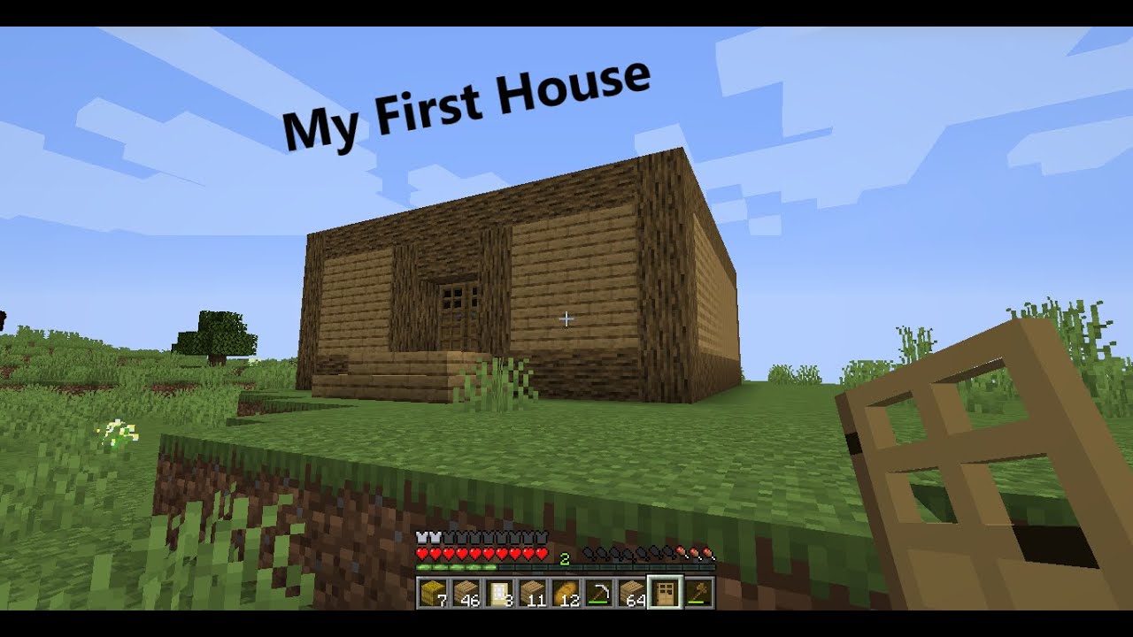 My first house in Minecraft | ep-01 | Gaming Bro - YouTube