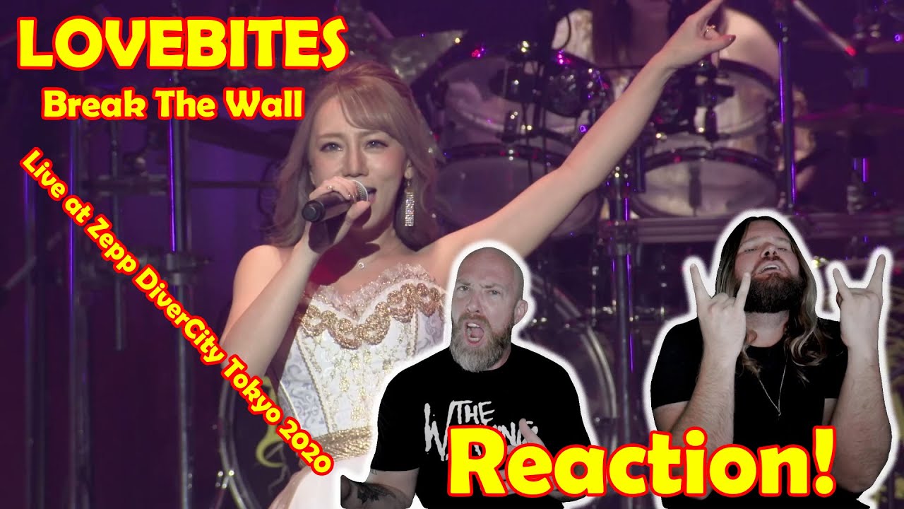 Musicians react to hearing LOVEBITES - Break The Wall - Live at Zepp DiverCity Tokyo 2020!!!