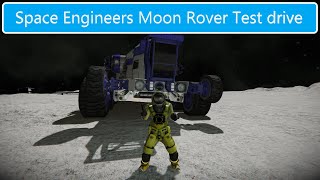 Space Engineers Moon Rover test drive screenshot 1