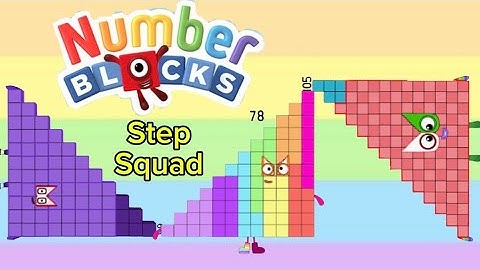 NUMBERBLOCKS STEP SQUAD CLUB IN ASCENDING ORDER | ADDITION OF NUMBERS | hello george