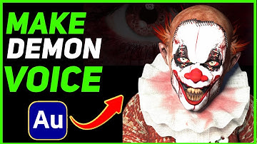 How To Make Demon Voice In Adobe Audition Tutorial