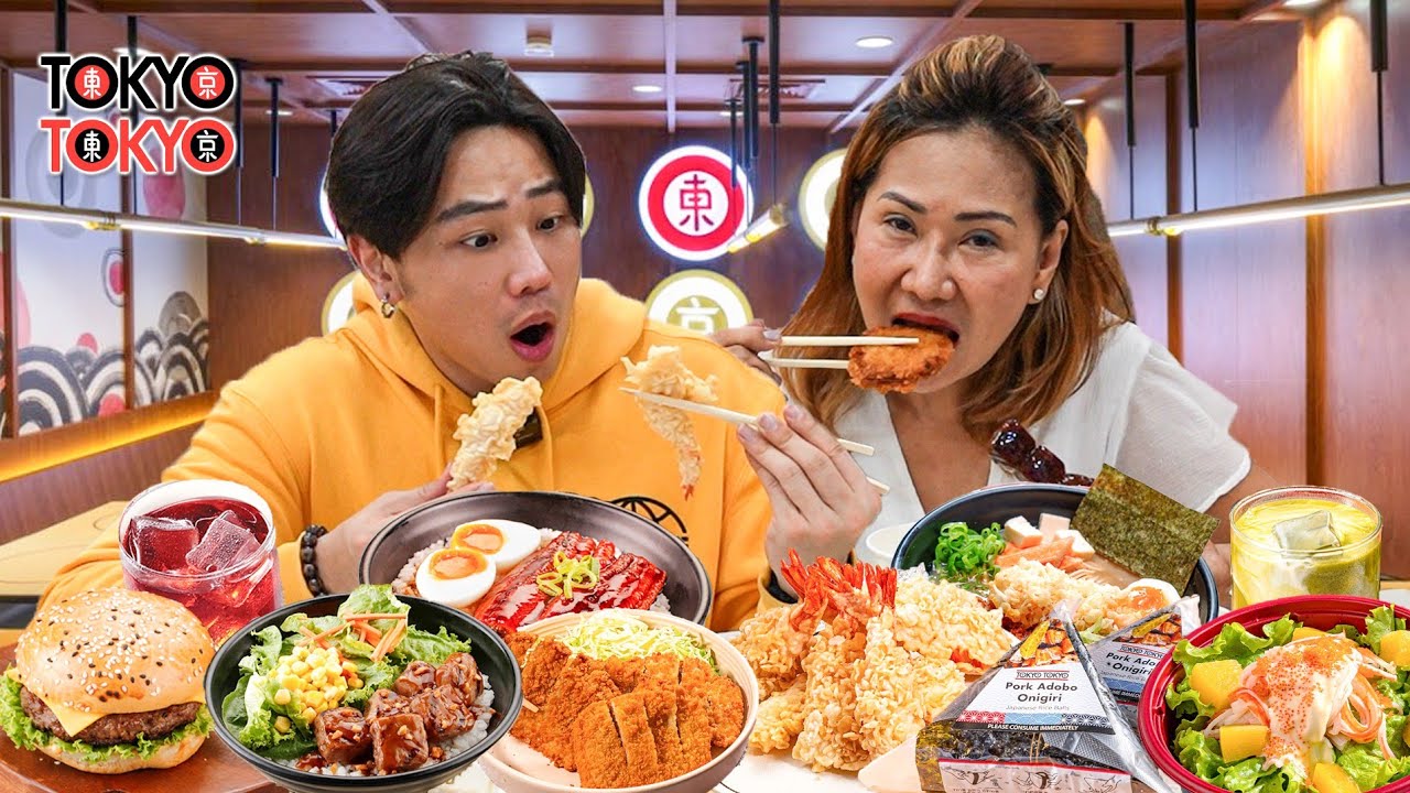 BUYING EVERYTHING IN THE MENU! (Tokyo Tokyo edition)