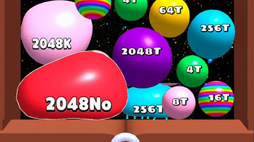 Blob Merge 3D vs Hide Ball - Level Up Ball (ASMR, Max Level) Satisfying Mobile Game