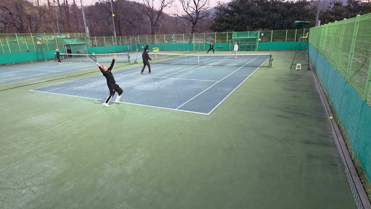 2/19(목) 🎾3 :🥇코트가 미끄러우면 쇼트트랙이라고 생각해