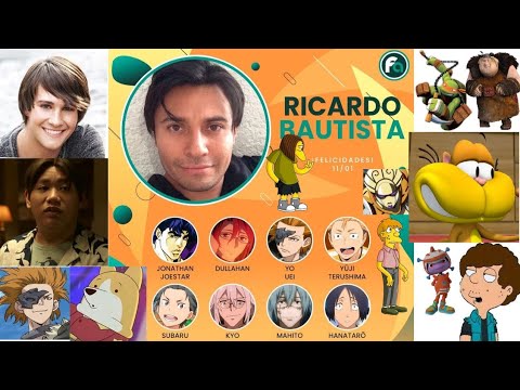 DIBUJANDO A RICARDO BAUTISTA [ ACTOR DE DOBLAJE ] TEMPORADA 1 - YouTube