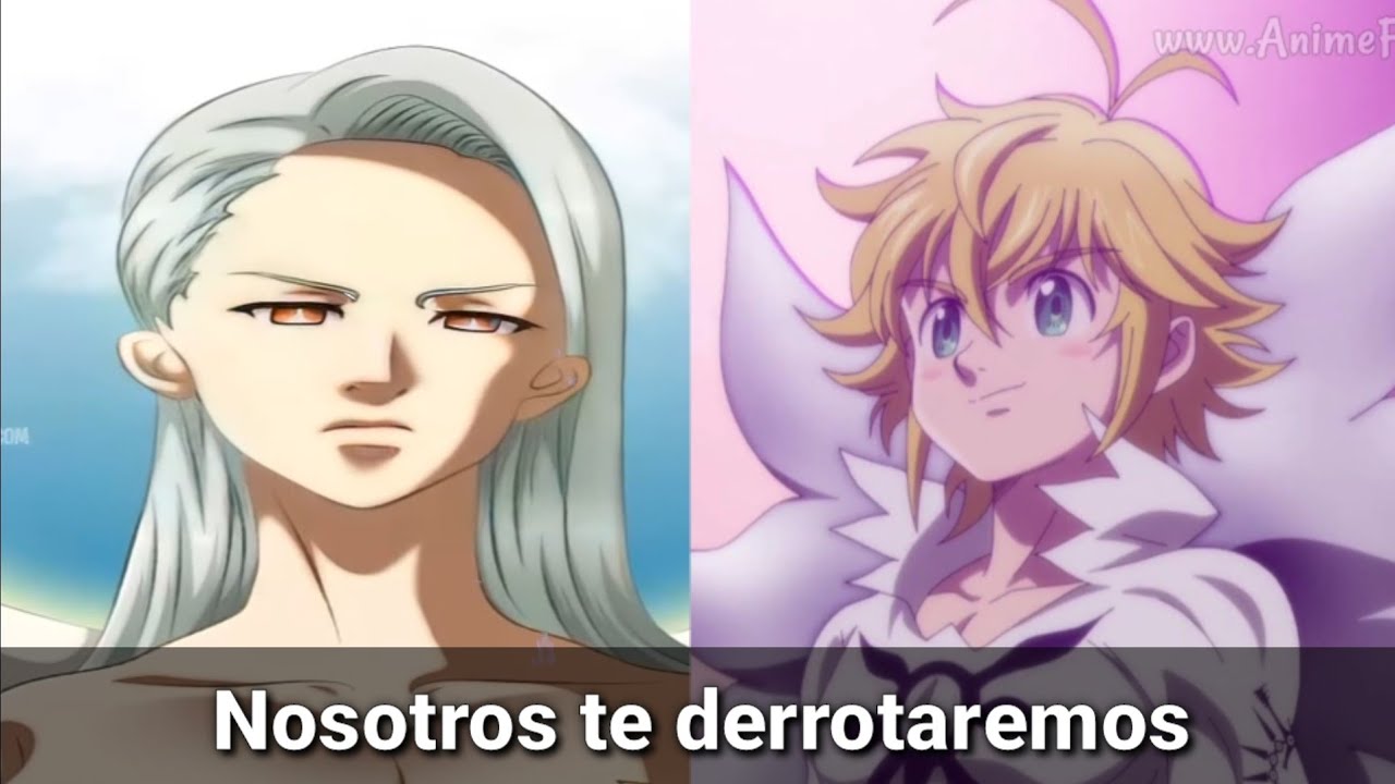 EPICO!!! Los 7 Pecados Capitales Vs La Deidad Suprema.  Sinopsis Completa   *Cursed By Light* - YouTube