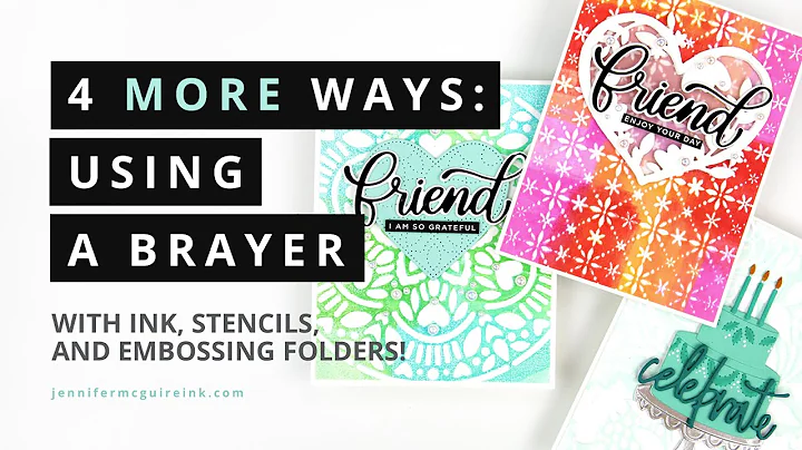 4 MORE Ways To Use a Brayer!