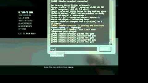 left 4 dead how to make a moving object Part 2