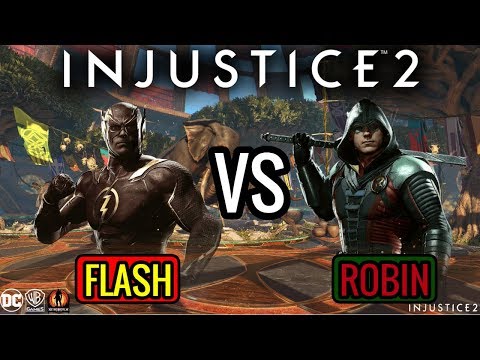 INJUSTICE 2 - GODSPEED (FLASH) VS ROBIN!