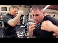 ANDY RUIZ JR SHOWS THE FASTEST HANDS AT HEAVYWEIGHT! DISPLAYS SPEED & WEIGHT LOSS DURING WORKOUT