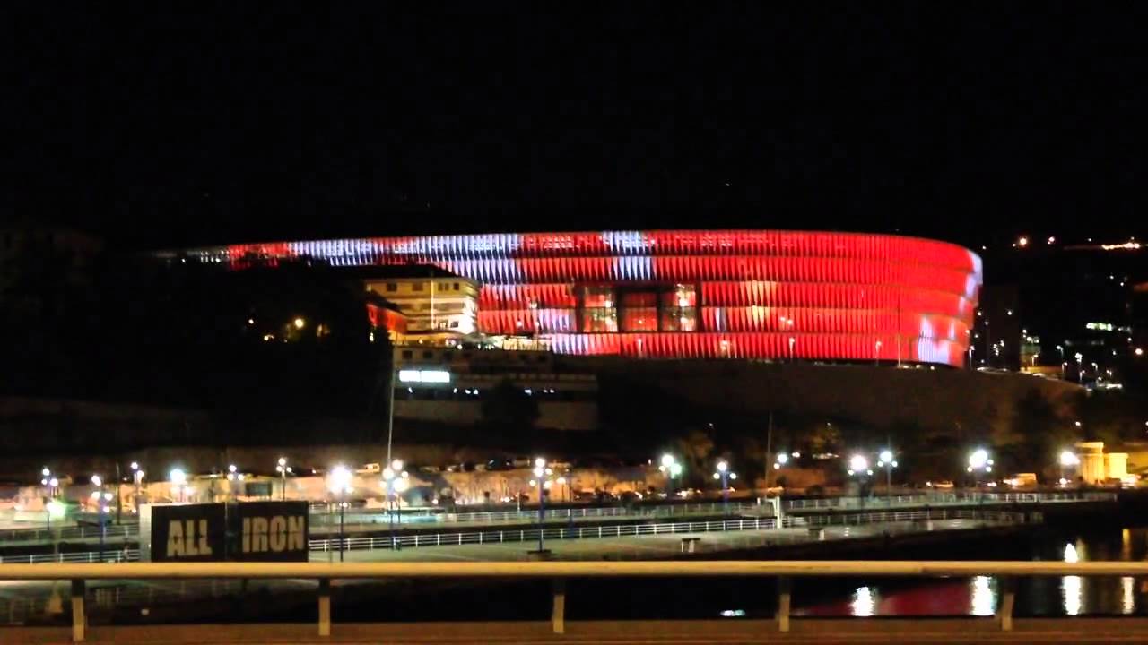 エロかっこいい Ucl出場のビルバオ 新スタジアムの夜のライトアップがとっても素敵 エロかっこいい Ucl出場のビルバオ 新スタジアムの夜のライトアップがとっても素敵