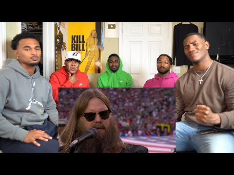 Chris Stapleton Sings the National Anthem at Super Bowl LVII! (REACTION)