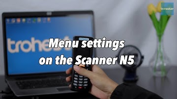 Trohestar Inventory Barcode scanner N5 - Settings Format