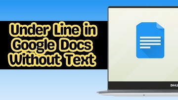 How to Underline in Google Docs Without Text