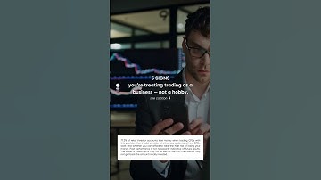 💡 5 Signs You’re Treating Trading Like a Business — Not a Hobby (see caption⬇️)
